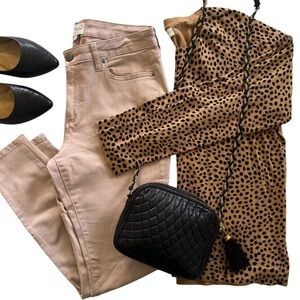 Daily Ritual Mauve Skinny Jeans